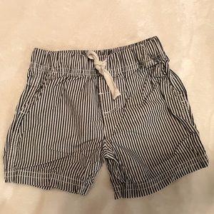 Striped shorts. Never worn.